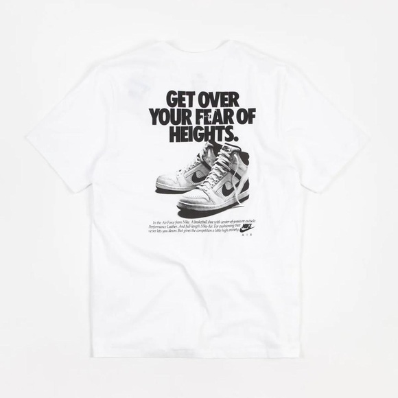 Nike Air Get Over Your Fear of Heights T-Shirt - Picture 1 of 4